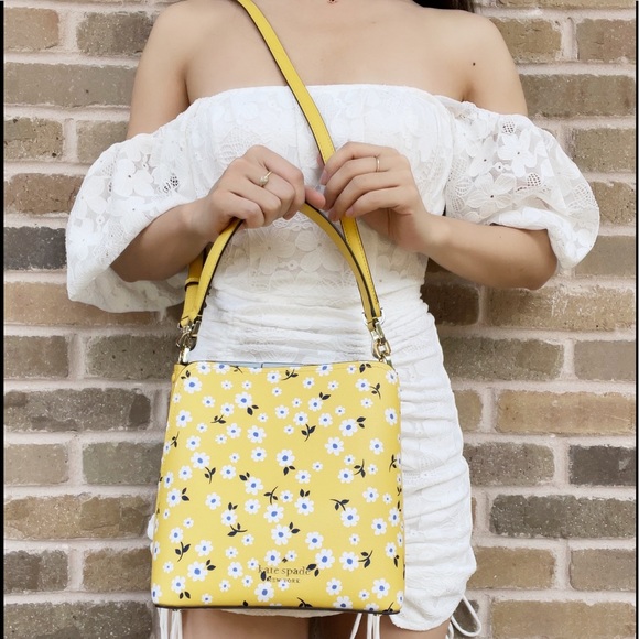 NWT Kate Spade ♠️ Floral Bucket Bag - Picture 5 of 6